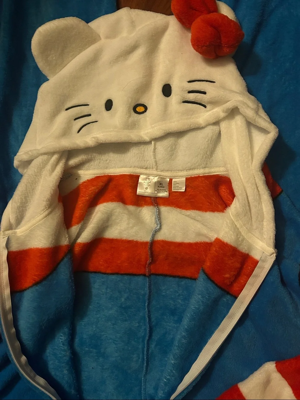 Bioworld Sanrio Hello Kitty & Friends Kigurumi Cosplay Onesie Sz XL